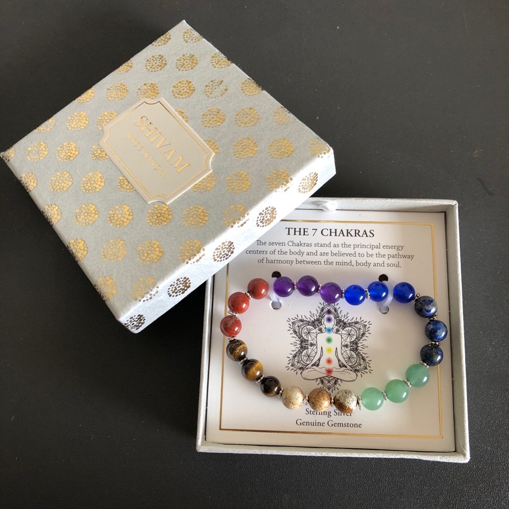 🧡💛💚NWT Chakra bracelet